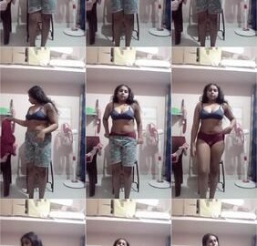 Desi girl removing clothes